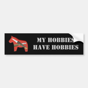 Para Coche Mis Hobbies Tienen Hobbies Que Saltan Pegatina