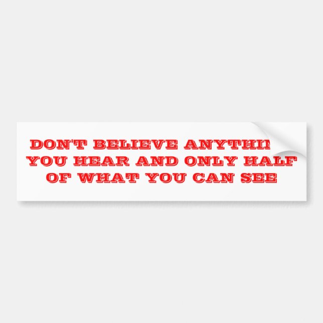 PARA COCHE NO CREA AL PEGATINA (Frente)