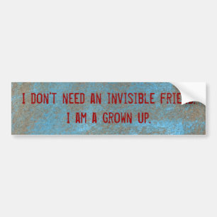 Para Coche No necesito a un pegatina invisible del amigo