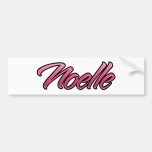 Para Coche Noelle Pegatina Aufkleber rosa descolorido