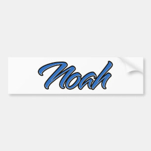 Para Coche Nombre de Noah azul Aufkleber Pegatina Autoaufkleb