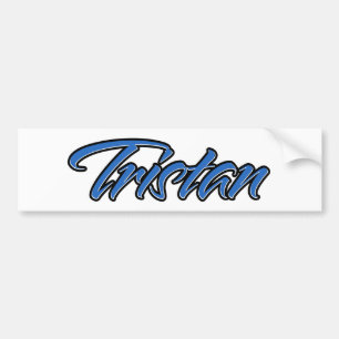 Para Coche Nombre de Tristan azul Aufkleber Pegatina Autoaufk