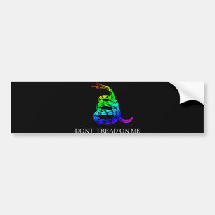 Para Coche Orgullo gay no me pisa pegatina