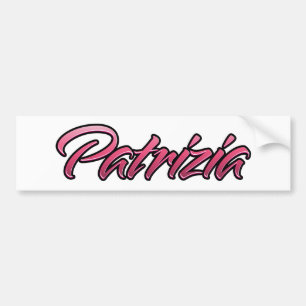Para Coche Patrizia Pegatina de Aufkleber, de color rosa oscu