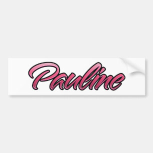 Para Coche Pauline descolorida Pegatina Aufkleber