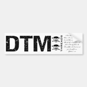 Para Coche Pegatina 3 de DTM