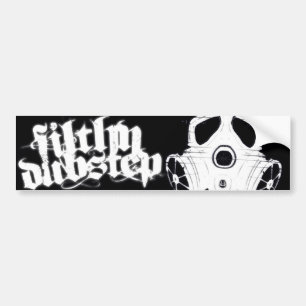 Para Coche Pegatina asqueroso 1 (negro) de Dubstep Bumber