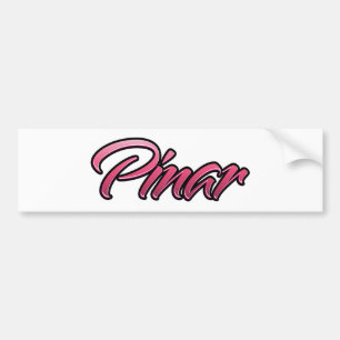 Para Coche Pegatina Aufkleber rosa pálido