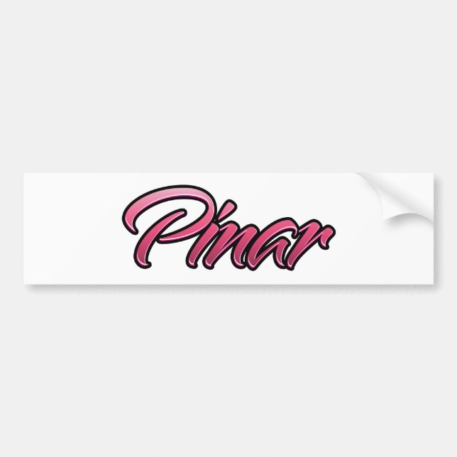 Para Coche Pegatina Aufkleber rosa pálido (Frente)