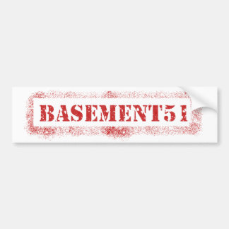 Para Coche Pegatina Basement51
