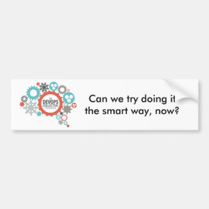 Para Coche Pegatina colectivo de DevOps Snarky