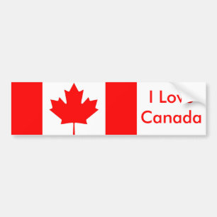 Para Coche Pegatina con bandera de Canadá