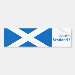 Para Coche Pegatina con bandera de Escocia