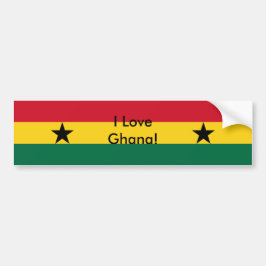 Para Coche Pegatina con bandera de Ghana