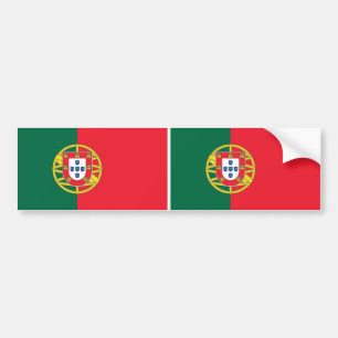Para Coche Pegatina con bandera de Portugal