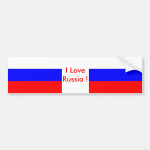 Para Coche Pegatina con bandera de Rusia