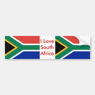 Para Coche Pegatina con bandera de Sudáfrica