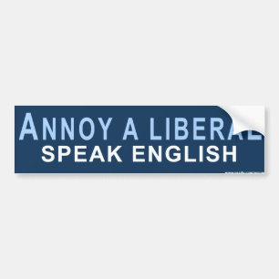 Para Coche Pegatina conservador "Annoy A Liberal"