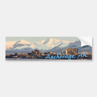Para Coche Pegatina de Anchorage