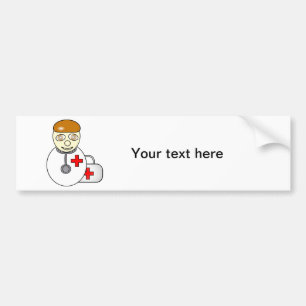 Para Coche Pegatina de automóvil doctor - personalisierbar -