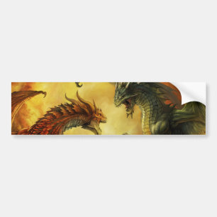 Para Coche Pegatina de batalla de Dragon