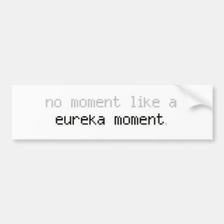 Para Coche Pegatina de Bumber del momento de Eureka