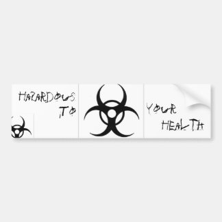 Para Coche Pegatina de Bumpter del BioHazard