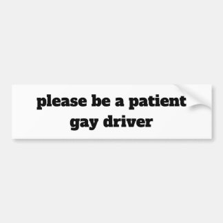 Para Coche Pegatina de conductor LGBT
