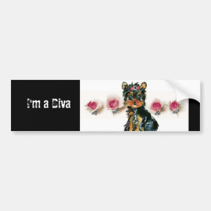 Para Coche Pegatina de Diva