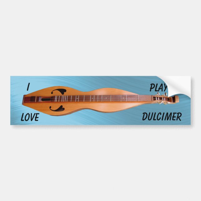 PARA COCHE PEGATINA DE DULCIMER-BUMPER (Frente)