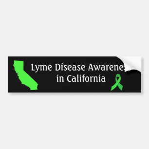 Para Coche Pegatina de Enfermedad de Lyme en California
