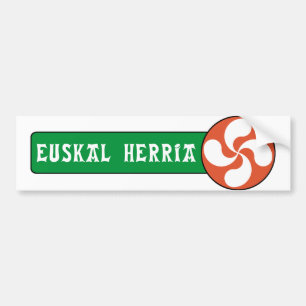 Para Coche Pegatina de Euskal Herria