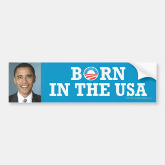 Para Coche Pegatina de Favorable-Obama llevado en los