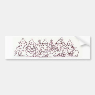 Para Coche Pegatina de Ganesha