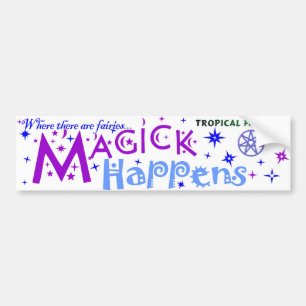 Para Coche Pegatina de hadas - el magick sucede…
