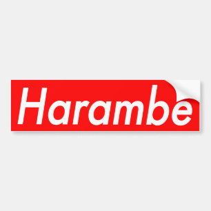 Para Coche Pegatina de Harambe