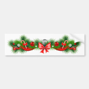 Para Coche Pegatina de la decoración del navidad