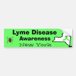 Para Coche Pegatina de la Enfermedad de Lyme en Nueva York