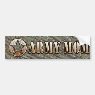 Para Coche Pegatina de la mamá del ejército