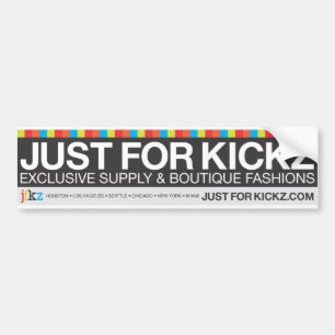 Para Coche Pegatina de la original de Justforkickz