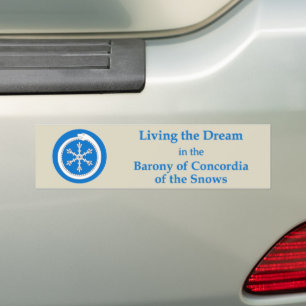 Para Coche Pegatina de la SCA Concordia de las Nieves