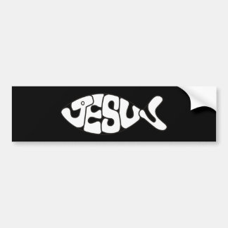 Para Coche Pegatina de los pescados de Jesús