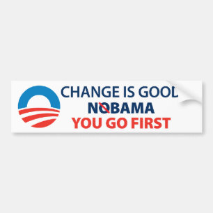 Para Coche Pegatina de NOBAMA