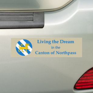 Para Coche Pegatina de Northpass de la SCA
