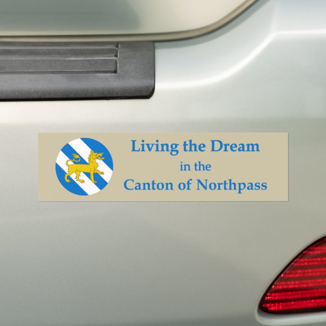 Para Coche Pegatina de Northpass de la SCA (en coche)
