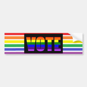 Para Coche Pegatina de paracaídas LGBT arcoiris