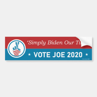 Para Coche Pegatina de parachoques Biden 2020