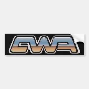Para Coche Pegatina de parachoques con el logotipo de CWA