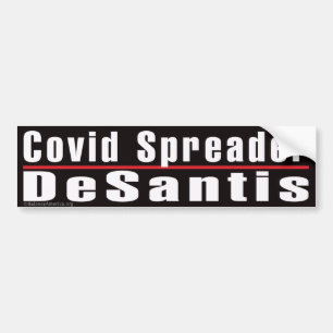 Para Coche Pegatina de parachoques 'Covid Spreader Desantis'