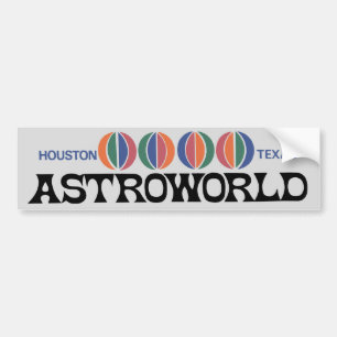 Para Coche Pegatina de parachoques de Astroworld 1969